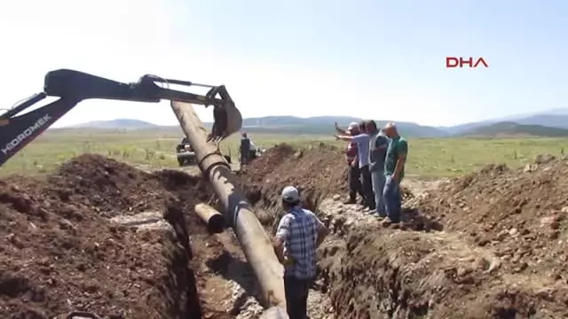 Kestel Sulama Barajı'nın Borusu Yine Patladı