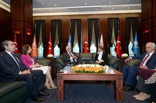 AK Parti ile 8 Parti Bayramlaştı AK Parti ile 8 Parti Bayramlaştı