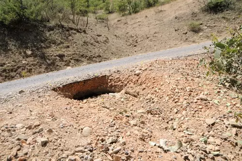100 Kiloluk Bomba 2014'de Alay Komutanının Kurtulduğu Noktaya Konmuş 100 Kiloluk Bomba 2014'de Alay Komutanının Kurtulduğu Noktaya Konmuş