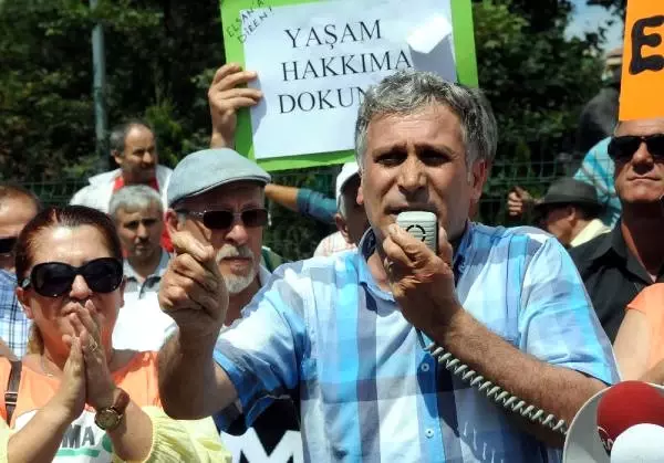 Çatalağzı'nda Termik Santral Protestosu Çatalağzı'nda Termik Santral Protestosu