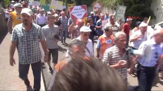 Zonguldak - Çatalağzı'nda Termik Santral Protestosu Zonguldak - Çatalağzı'nda Termik Santral Protestosu