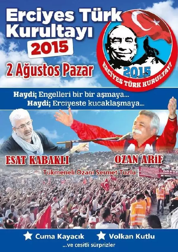 Erciyes Türk Kurultayı'nda Türk Dünyasının Sıkıntıları Tartışılacak