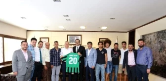 Denizlispor'dan Başkan Zolan'a Ziyaret