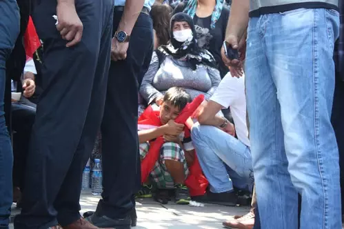 Turhal Şehidini Uğurladı