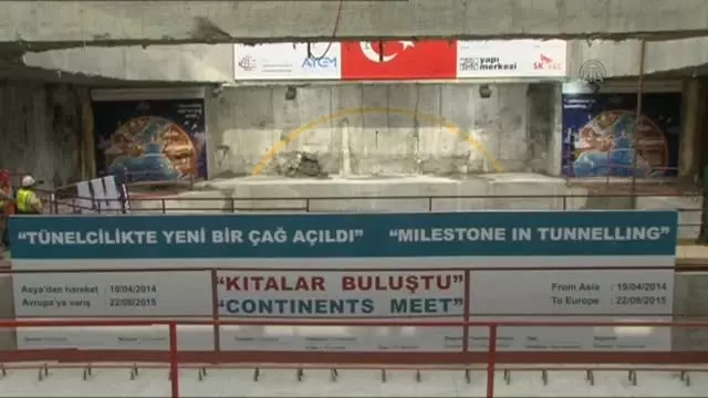 Avrasya Tüneli'nde Kazı Çalışmaları Tamamlandı - Başbakan Davutoğlu
