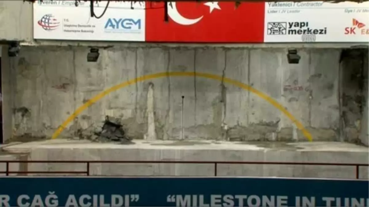 Avrasya Tüneli'nde Kazı Çalışmaları Tamamlandı - Başbakan Davutoğlu