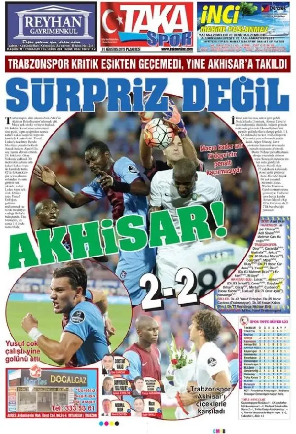 Trabzonspor'da Üzgün Ama Umutlu Trabzonspor'da Üzgün Ama Umutlu
