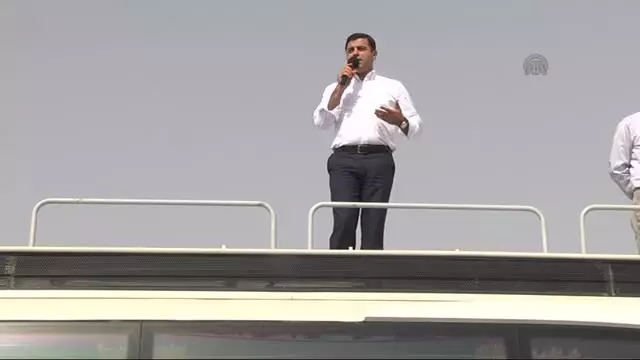 Cizre Ye Giden Hdp Heyeti Demirtas In Konusmasi Diyarbakir