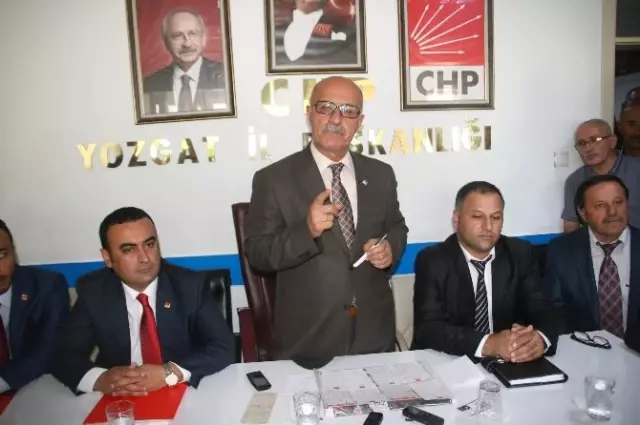 CHP Yozgat İl Başkanlığı Milletvekili Adaylarını Tanıttı CHP Yozgat İl Başkanlığı Milletvekili Adaylarını Tanıttı
