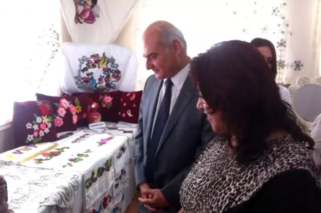Gündüzler'de Belde Evi Kursiyerleri Sergide Buluştu