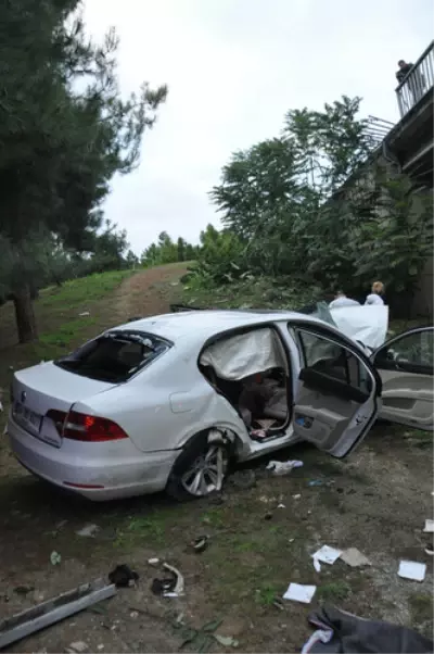 Virajı Alamayan Otomobil Köprüden Uçtu: 4 Yaralı Virajı Alamayan Otomobil Köprüden Uçtu: 4 Yaralı