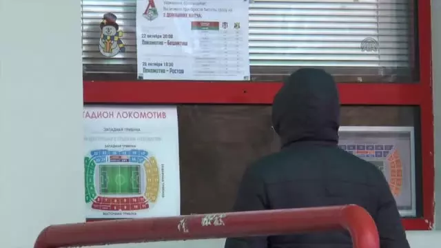 Lokomotiv Moskova, Beşiktaş'ın Taraftarından Çekiniyor Lokomotiv Moskova, Beşiktaş'ın Taraftarından Çekiniyor