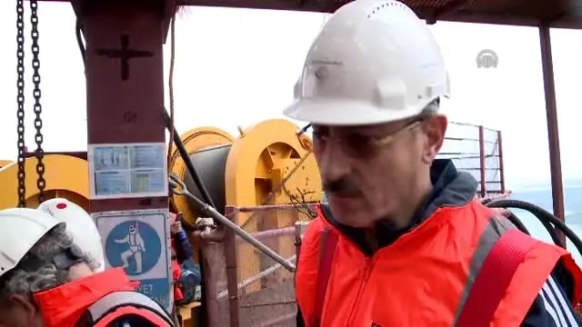Bakan Bilgin Üçüncü Köprüde Yürüdü