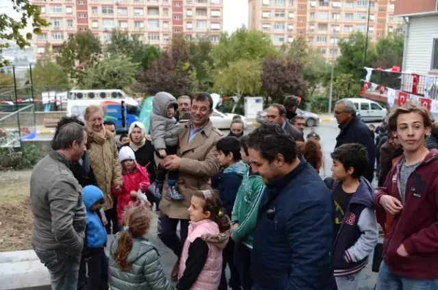 Başkan İmamoğlu İhlas Bölgesi'nde Yapılan Çalışmaları Yakından İnceledi