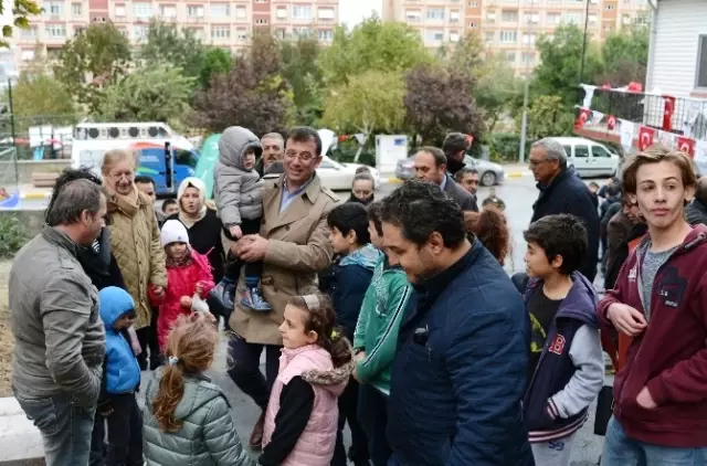 Başkan İmamoğlu İhlas Bölgesi'nde Yapılan Çalışmaları Yakından İnceledi