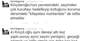 Eski CHP'li Vekilden Kılıçdaroğlu'na İstifa Çağrısı