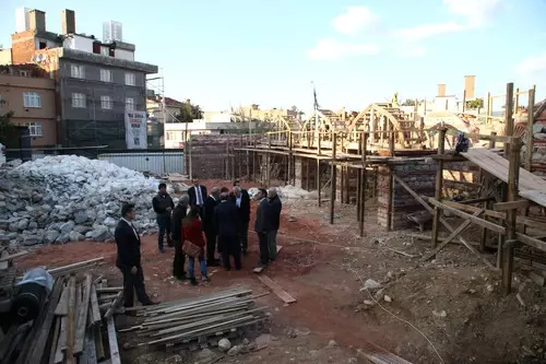 Hançerli Fatma Sultan Medresesi'nin Restoresinde Sona Doğru Hançerli Fatma Sultan Medresesi'nin Restoresinde Sona Doğru
