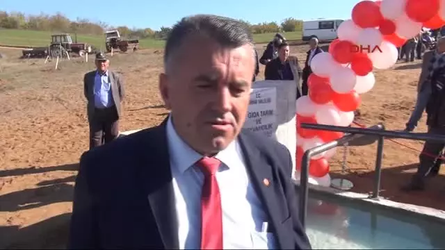 Edirne Valisi Törenle Yalak Açtı