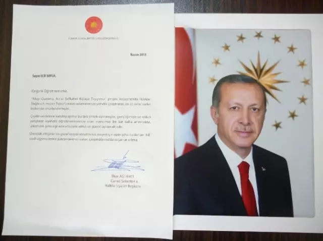 Dağlıca'ya Yöresel Yemeğe Cumhurbaşkanlığı'ndan Teşekkür Belgesi Dağlıca'ya Yöresel Yemeğe Cumhurbaşkanlığı'ndan Teşekkür Belgesi