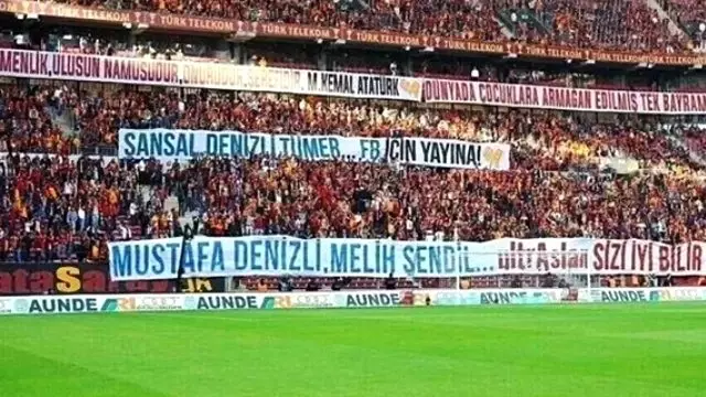 G.Saray Taraftar Grubu, Mustafa Denizli Aleyhine Pankart Hazırlamıştı G.Saray Taraftar Grubu, Mustafa Denizli Aleyhine Pankart Hazırlamıştı