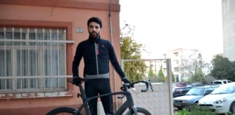 İstanbul'dan Bafra'ya Bisikletle Geldi