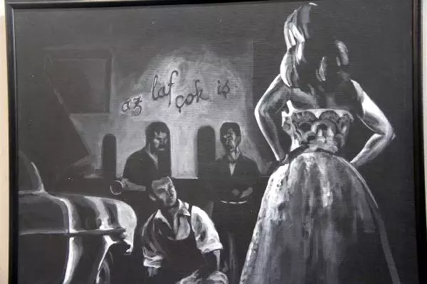 Yeşilçam'ın Sahneleri, Yağlı Boya Tablosu Oldu Yeşilçam'ın Sahneleri, Yağlı Boya Tablosu Oldu