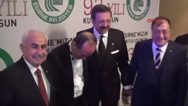 Edirne- TOBB Başkanına Fahri Hemşerilik Beraatı Edirne- TOBB Başkanına Fahri Hemşerilik Beraatı