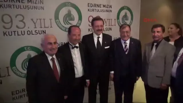 Edirne- TOBB Başkanına Fahri Hemşerilik Beraatı Edirne- TOBB Başkanına Fahri Hemşerilik Beraatı