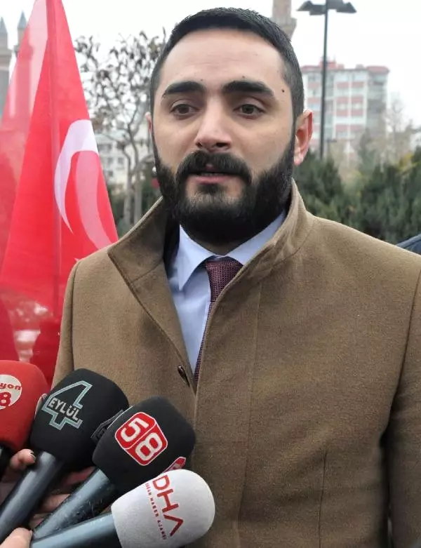 Sivas�ta Temsili Irak Bayrağı Yakıldı Haberler