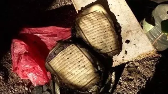 Kül Olan Lojmanda Sadece Kur'an-ı Kerim Yanmadı