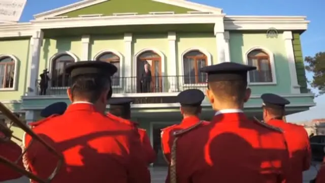 Edirne Valisi Dursun Ali Şahin'e Bandodan Sürpriz Veda Konseri