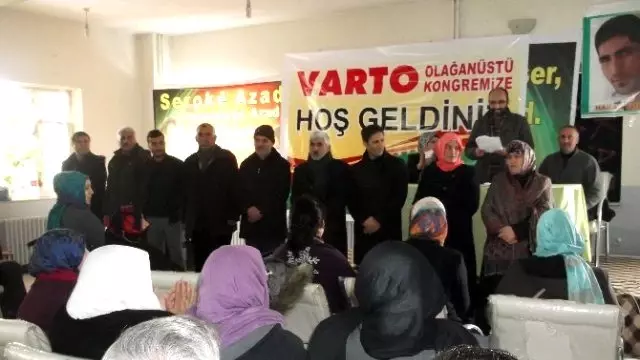 Varto'da Dbp Kongresi Gerçekleştirildi Varto'da Dbp Kongresi Gerçekleştirildi