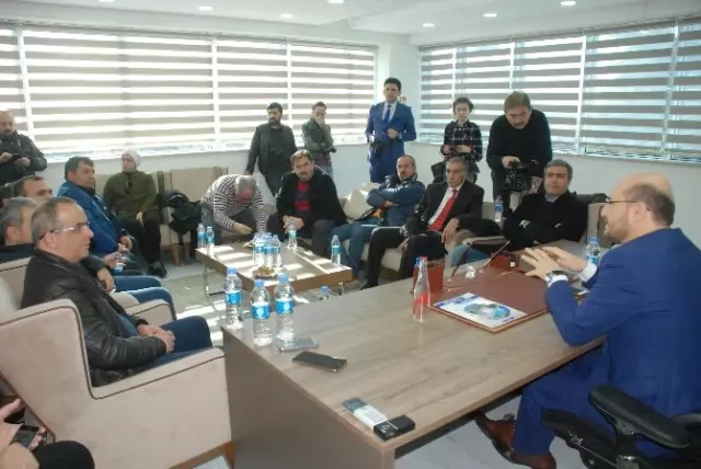 Başkan Özcan, Gazetecilerle Buluştu Başkan Özcan, Gazetecilerle Buluştu