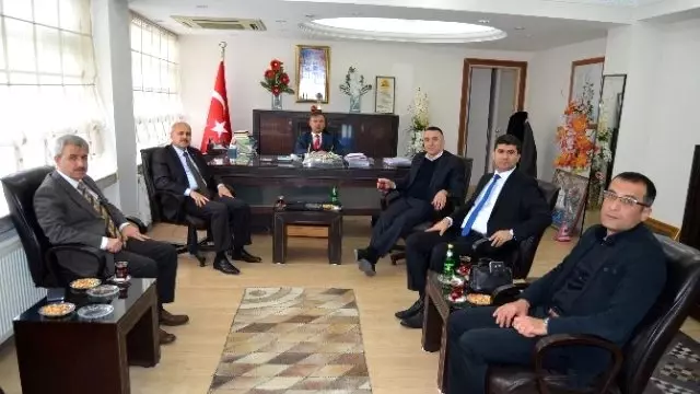 Kaymakam Güven'e Hayırlı Olsun Ziyareti Kaymakam Güven'e Hayırlı Olsun Ziyareti