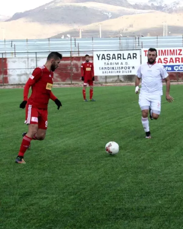 Sandıklıspor-Çorum Belediyespor: 1-2 Sandıklıspor-Çorum Belediyespor: 1-2