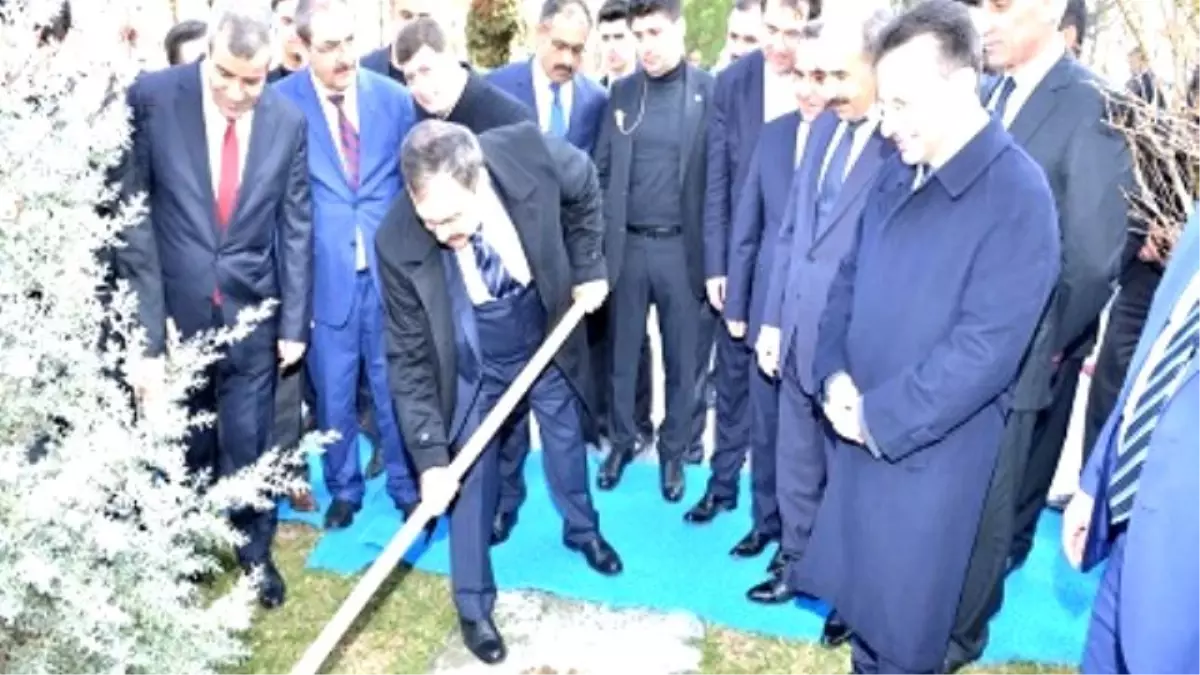 Bakan Eroğlu Fidan Dikti
