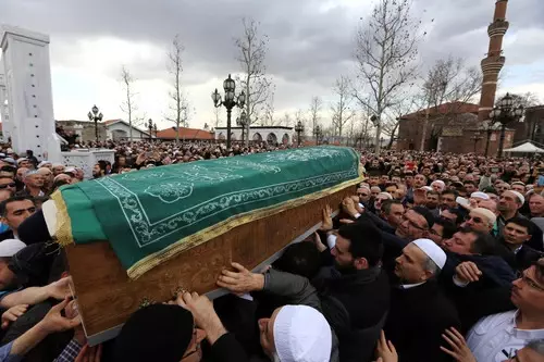 Bediüzzaman'ın Talebesi Said Özdemir, Son Yolculuğuna Uğurlandı