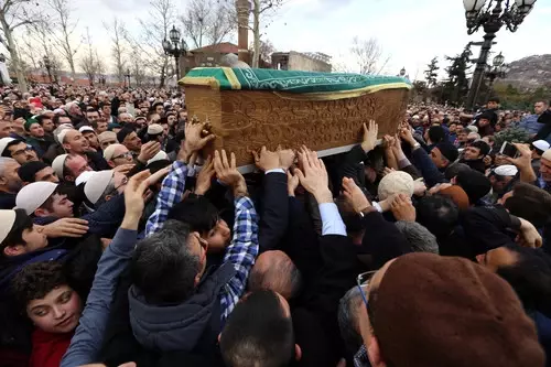 Bediüzzaman'ın Talebesi Said Özdemir, Son Yolculuğuna Uğurlandı