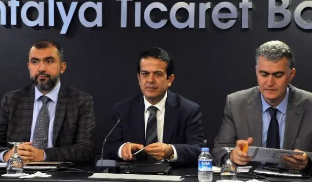 Antalya Ticaret Borsası Başkanı Ali Çandır Açıklaması Antalya Ticaret Borsası Başkanı Ali Çandır Açıklaması