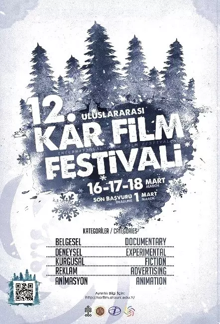 12. Uluslararası Kar Film Festivali Başlıyor 12. Uluslararası Kar Film Festivali Başlıyor