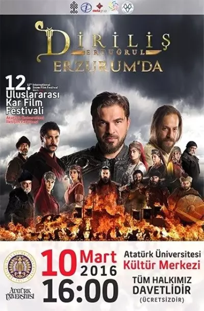 12. Uluslararası Kar Film Festivali Başlıyor 12. Uluslararası Kar Film Festivali Başlıyor