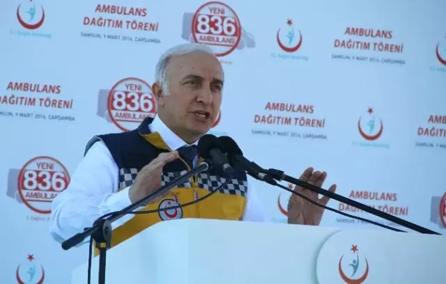 836 Ambulansın Üçüncü Dağıtımı Samsun'da Yapıldı 836 Ambulansın Üçüncü Dağıtımı Samsun'da Yapıldı