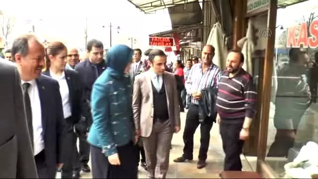 Aile ve Sosyal Politikalar Bakanı Ramazanoğlu�ndan Esnaf Ziyareti
