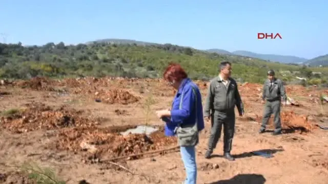 Ankara'da Ölen Fidanlar Anısına Bodrum'da Akıllı Orman