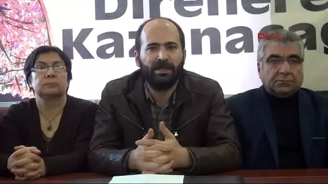 Gaziantep'te Nevruz İptaline Tepki Gaziantep'te Nevruz İptaline Tepki