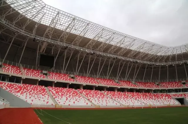 Türkiye'nin İlk Ekolojik Stadında Sona Yaklaşıldı