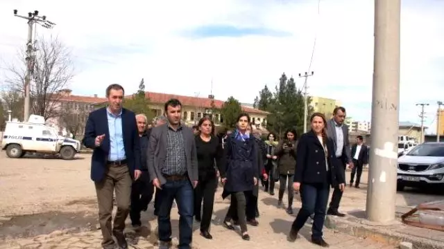 Hdp ve Dbp'liler İdil'de İncelemelerde Bulundu Hdp ve Dbp'liler İdil'de İncelemelerde Bulundu