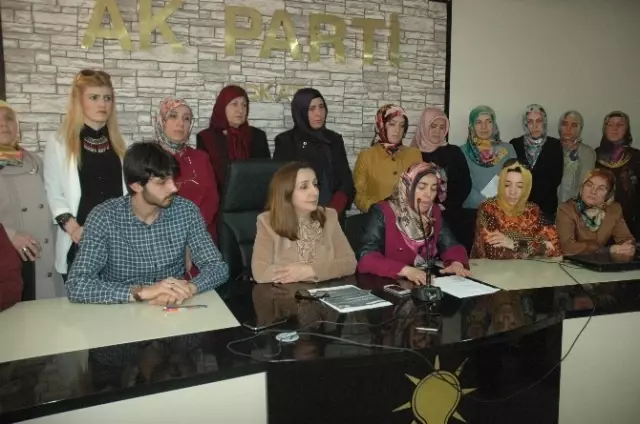 AK Parti'li Kadınlardan Kılıçdaroğlu'na Kınama AK Parti'li Kadınlardan Kılıçdaroğlu'na Kınama