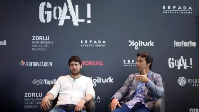 Bülent Korkmaz ve Ümit Davala, Goal! Sergisi'nde Futbolseverlerle Buluştu Bülent Korkmaz ve Ümit Davala, Goal! Sergisi'nde Futbolseverlerle Buluştu