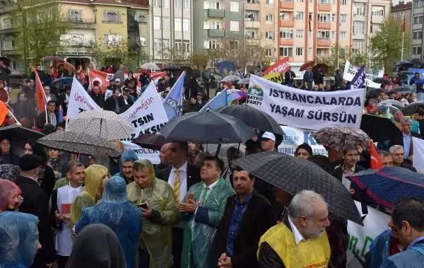 Lüleburgaz'da Termik Santralleri Protesto Yürüyüşü Lüleburgaz'da Termik Santralleri Protesto Yürüyüşü